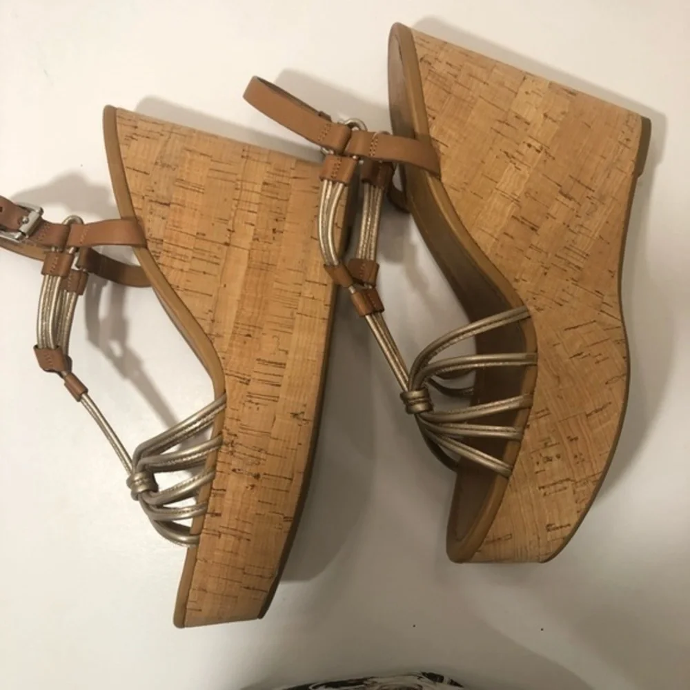 Coach Georgiana platform sandals 9.5 b